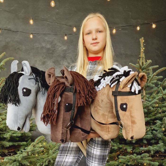 Laisvalaikio arkliukas "Hobby horse" - Smėlinis