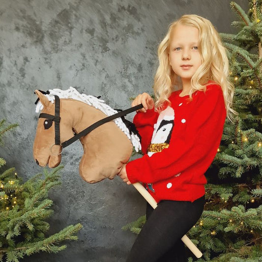 Laisvalaikio arkliukas "Hobby horse" - Smėlinis