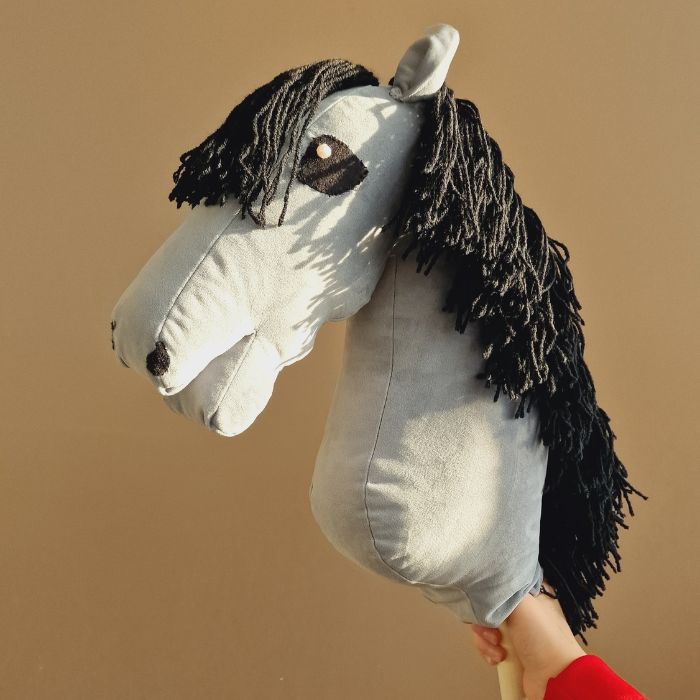 Laisvalaikio arkliukas "Hobby horse" - Pilkas