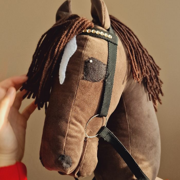 Laisvalaikio arkliukas "Hobby horse" - Rudas