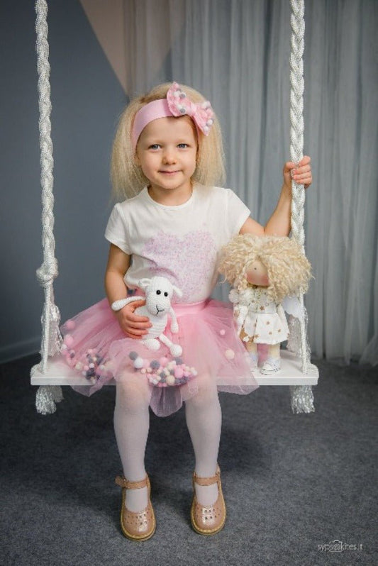 Medinės SŪPYNĖS - baltos - Supuosi